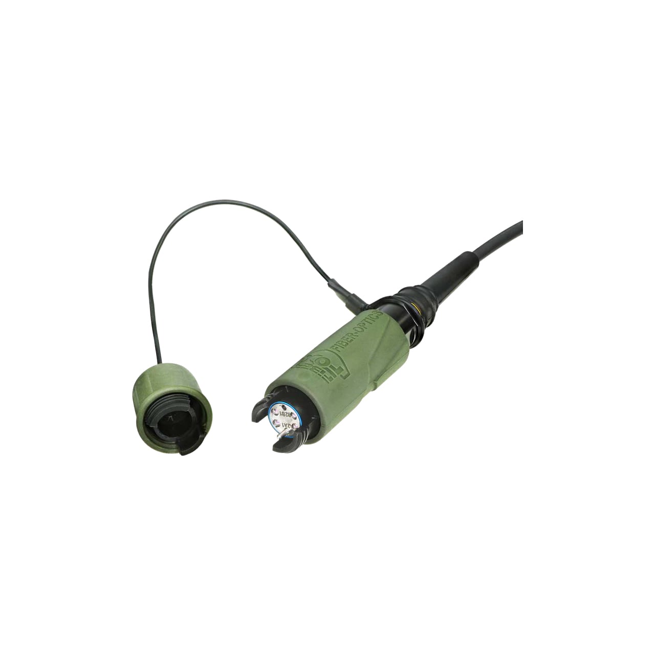 Camplex CMX-XBG04M 4-Channel OM3 Multimode Expanded Beam NEUTRIK FIBERFOX EBC NKO4M3-FG Fiber Cable - 50 Foot - Thumbnail 2