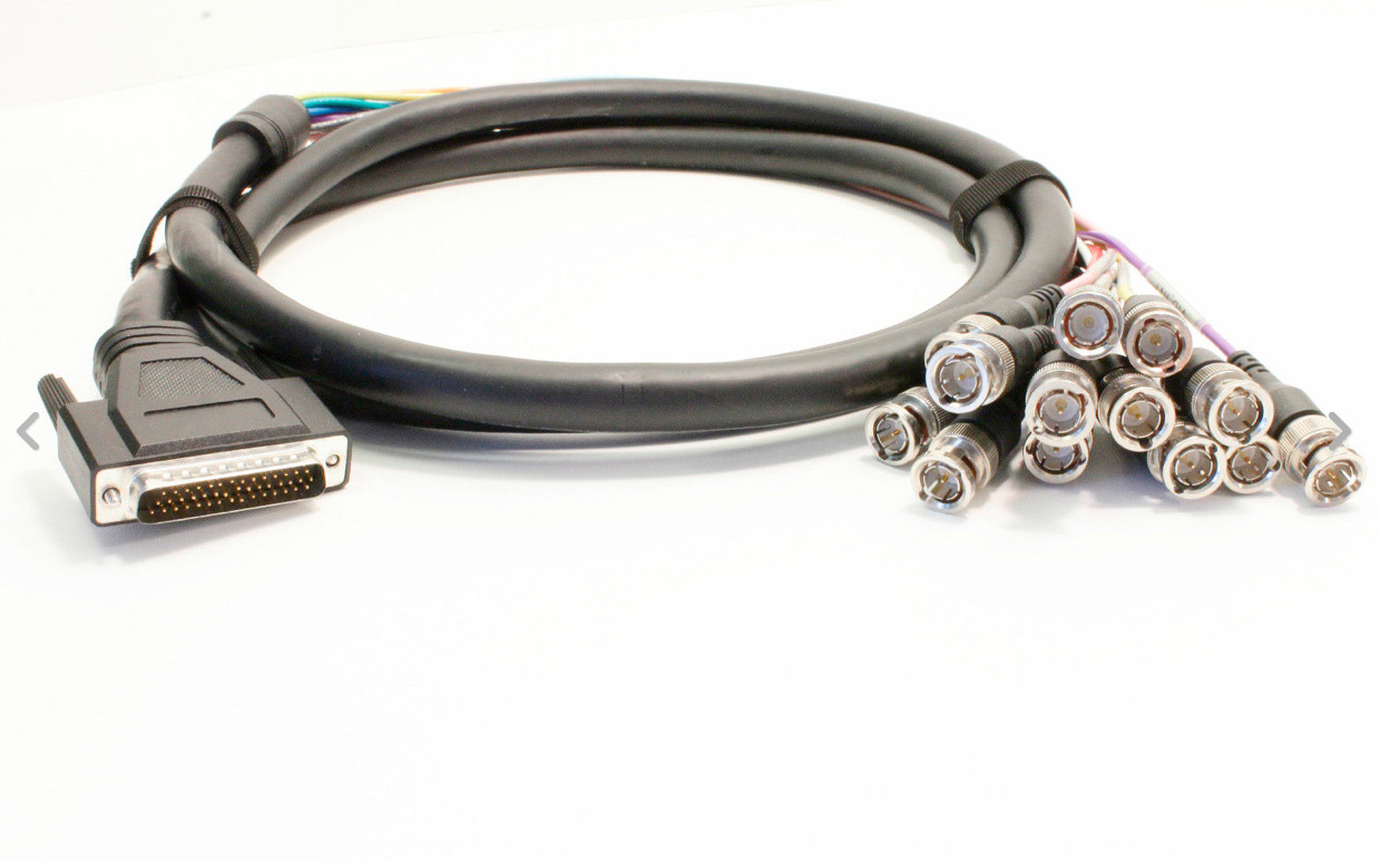 Matrox Imaging DBHD-44-TO-13BNC 7 Ft Or 2.13M Cable With 6 SVHS To BNC Adaptors 