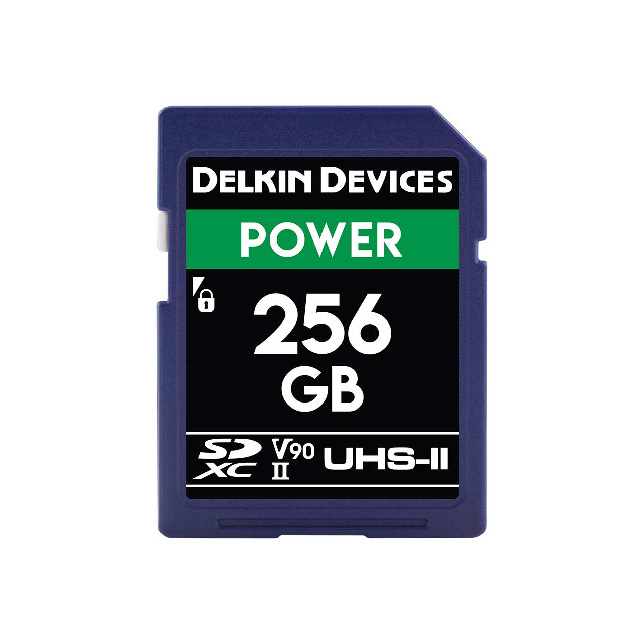 Delkin DDSDG2000256 POWER V90 UHS-II SDXC Memory Card