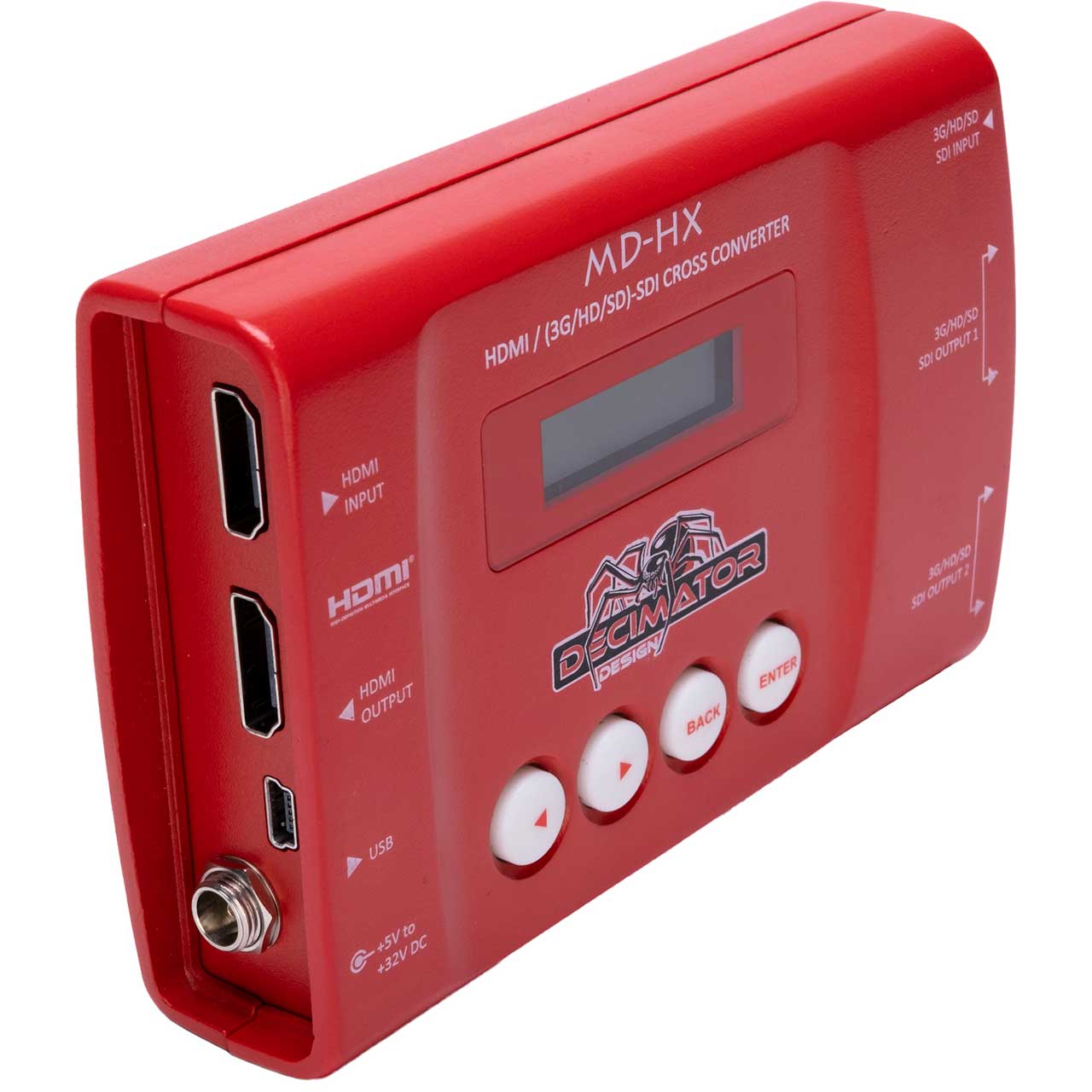 Decimator MDHX Mini 3G/HD/SDSDI to HDMI Cross Converter with Scaling