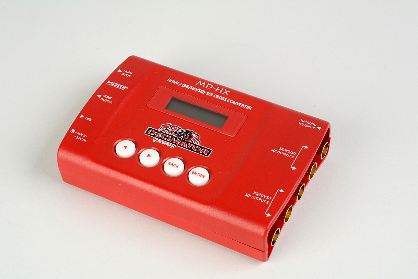 Decimator MDHX HDMI/SDI Cross Converter with Scaling and Rate