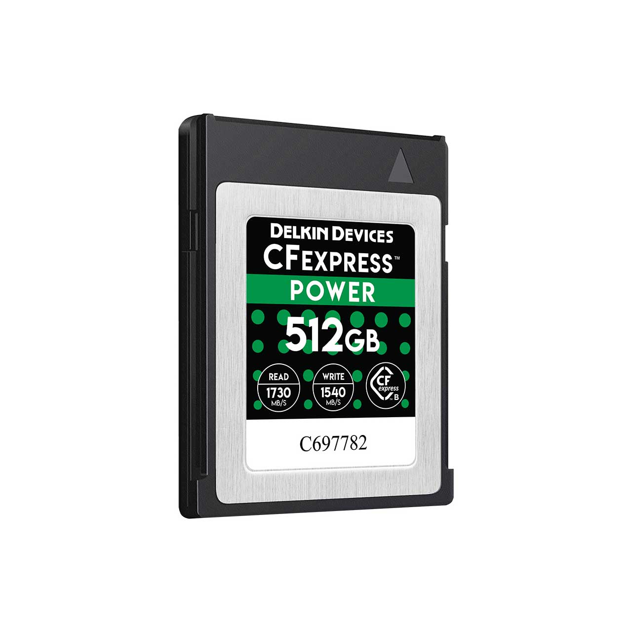 Delkin DCFX1-512 PRIME CFexpress Memory Card - 512GB  DCFX1-512