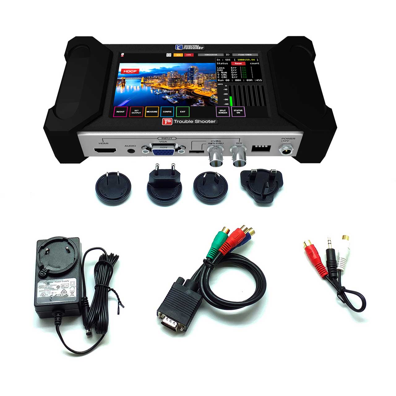 Digital Forecast Bridge X-TS V3 Video and Audio Troubleshooter and Cross Converter DF-X-TS-V3