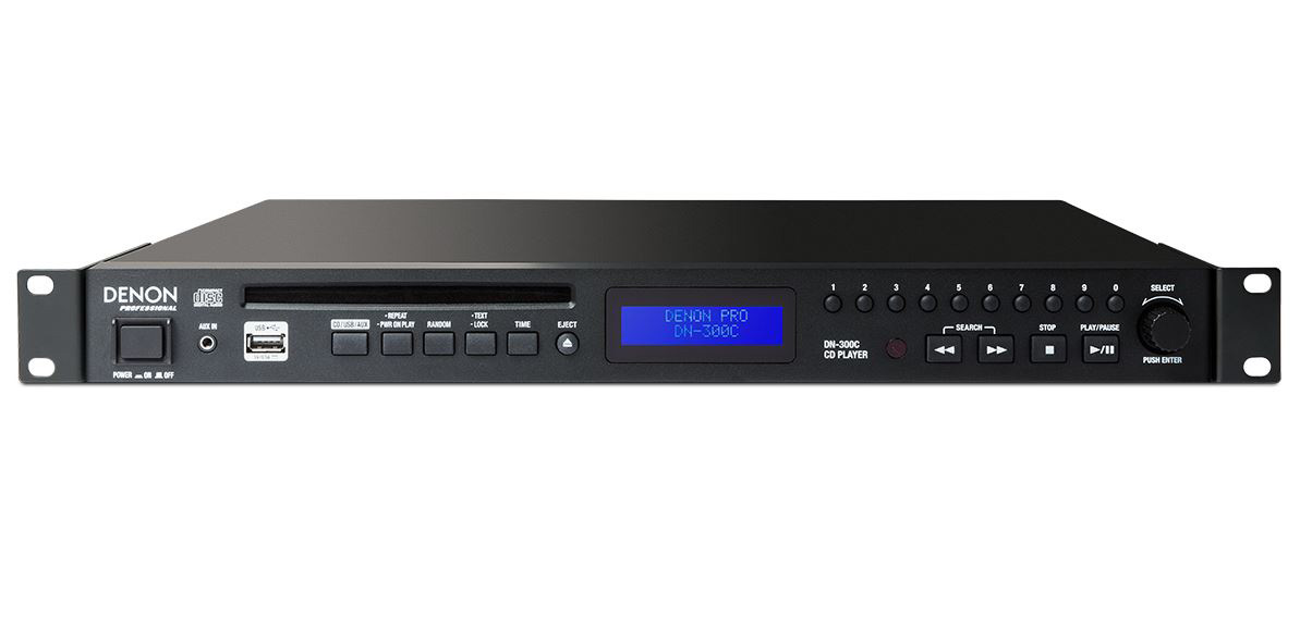 Denon DN300C RackMountable CD and Media Player