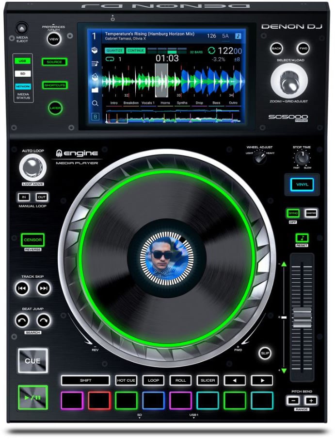 音質も非常によくPionne【訳あり】DENON DJ SC5000 Prime  DJプレイヤー