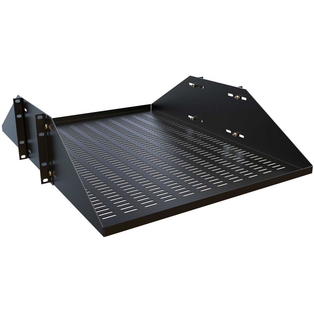 Hammond DNRMV1924BK1 3RU 19W 19D Vent Battery Shelf DNRMV1924BK1