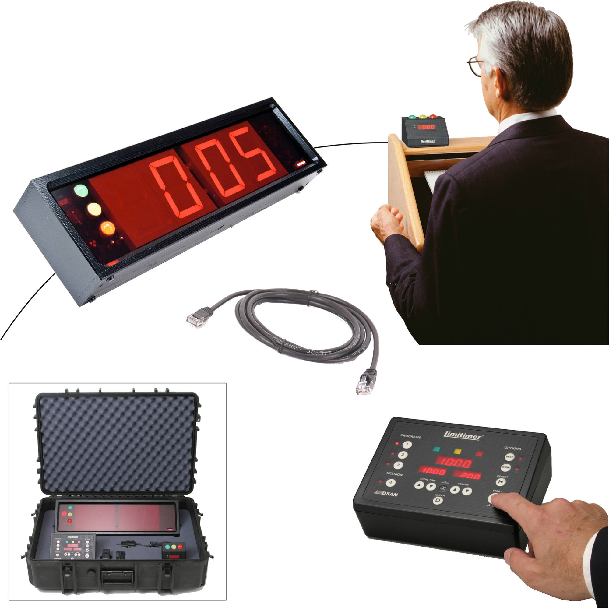 DSan PRO2000KIT4 Limitimer Professional Staging Kit Includes
