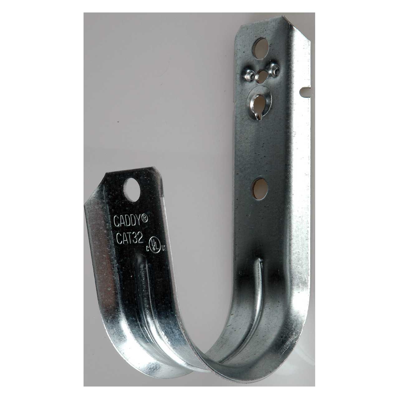 Metal J Hook With 2in Loop For Nail Screw or Bolt