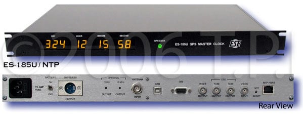 pianist midtergang mulighed ESE ES-185U/NTP GPS Master Clock/Time Code Generator