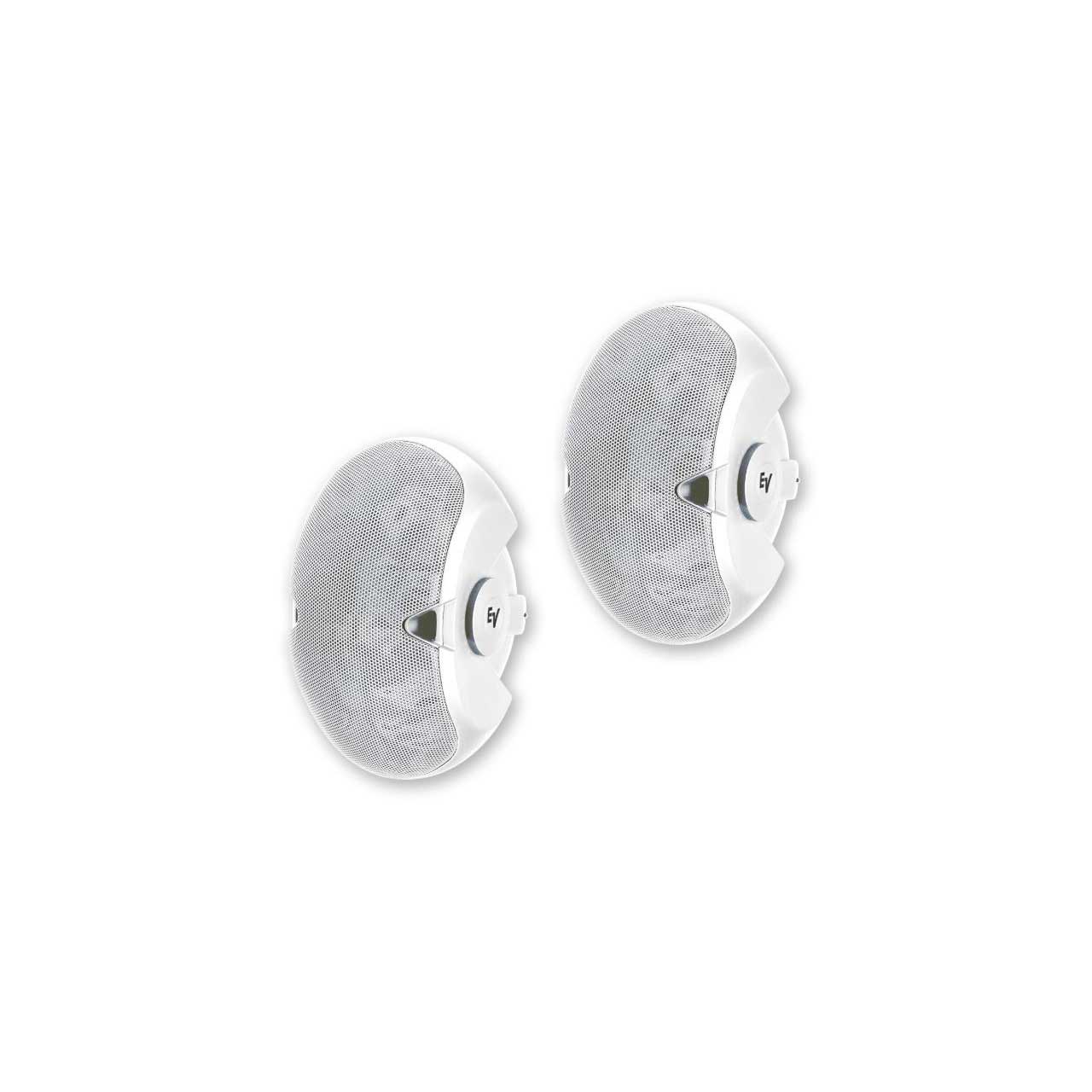 ElectroVoice Evid 6.2 Speaker System with Transformer Pair White