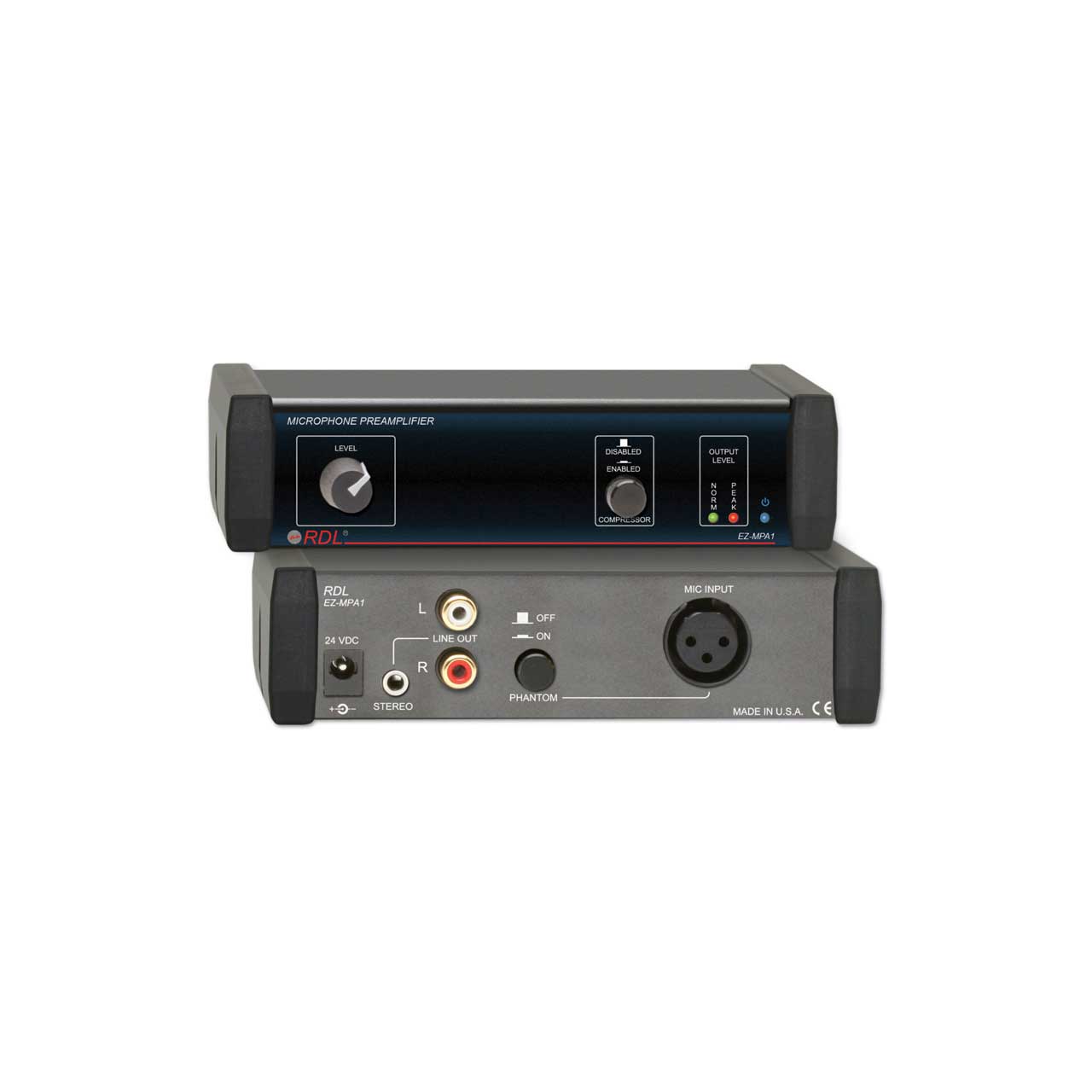 RDL EZ-MPA1 Microphone Preamplifier 