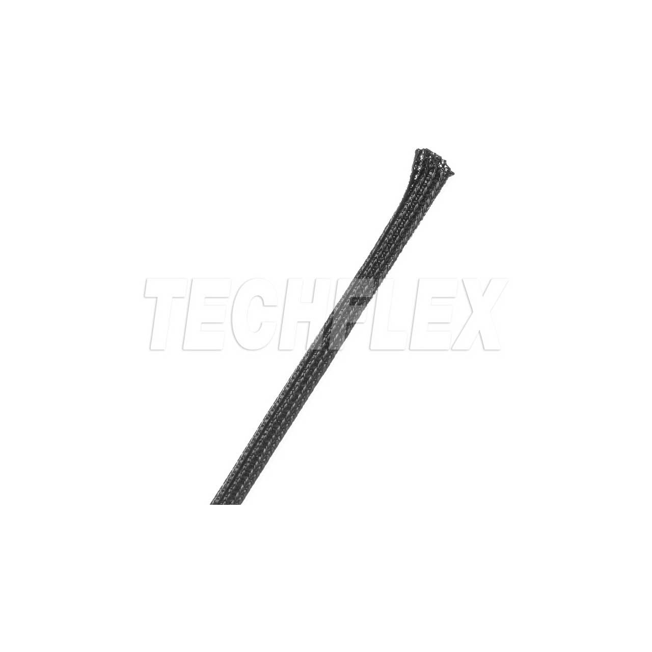Techflex 3/8 Split F6 Braided Cable Sleeving Wrap Split Loom, 50FT