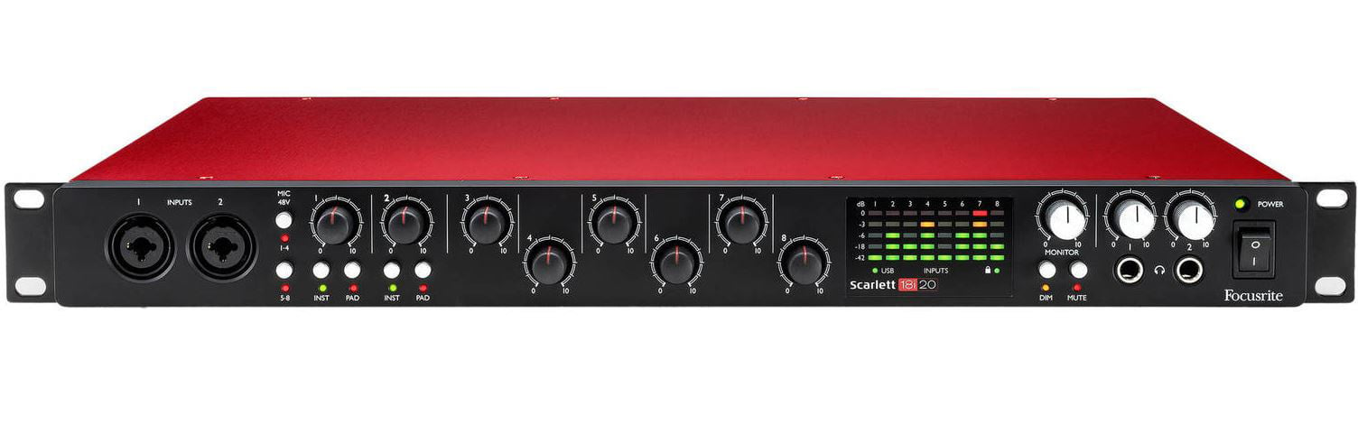 Focusrite Scarlett 18i20 2nd Gen USB Audio Interface