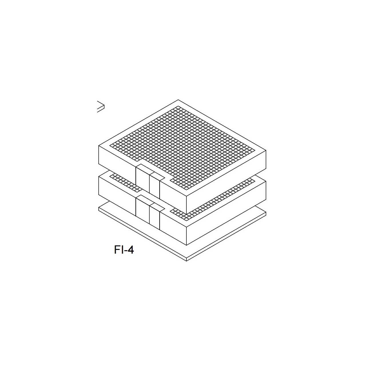 Middle Atlantic Products Customizable Foam Inserts - 2 Space Drawer