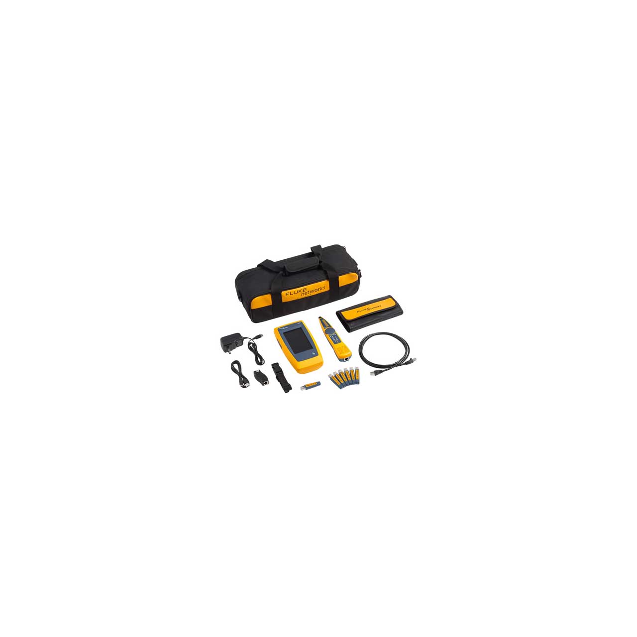 Fluke LIQ-KIT LinkIQ Cable Network Tester Kit - 10GBASE-T - PoE - ID-1-7 - Intellitone Probe - LinkIQ Series FLK-LIQ-KIT