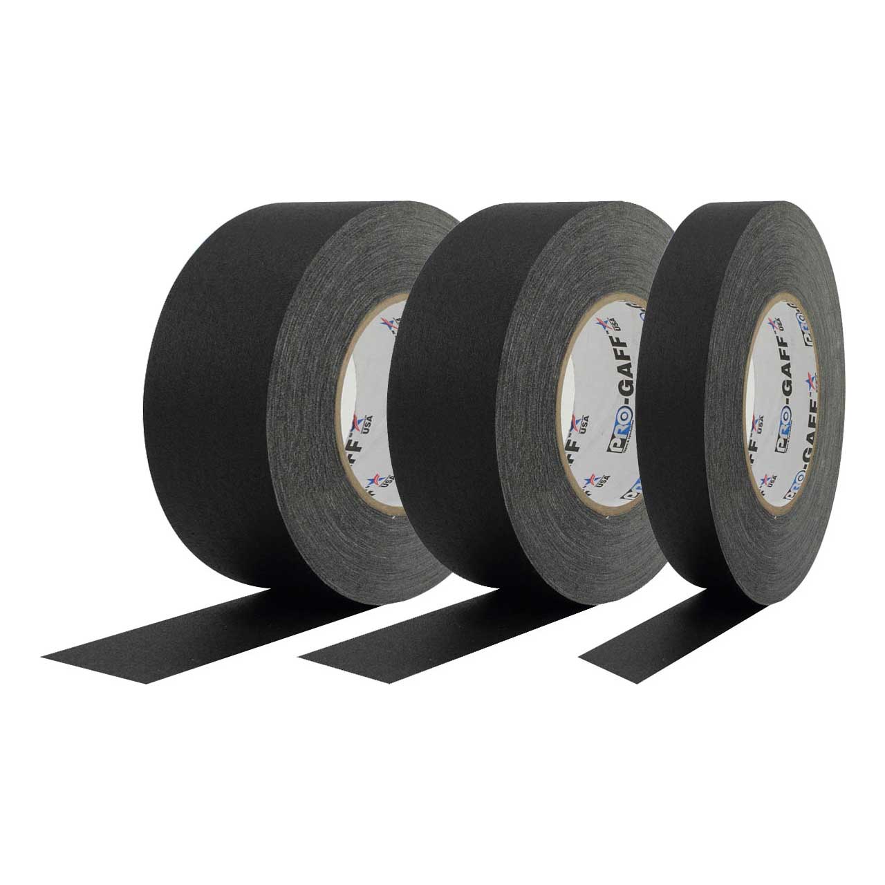 PRO TAPES PRO GAFF TAPE - 3 X 55 YARDS - BLACK