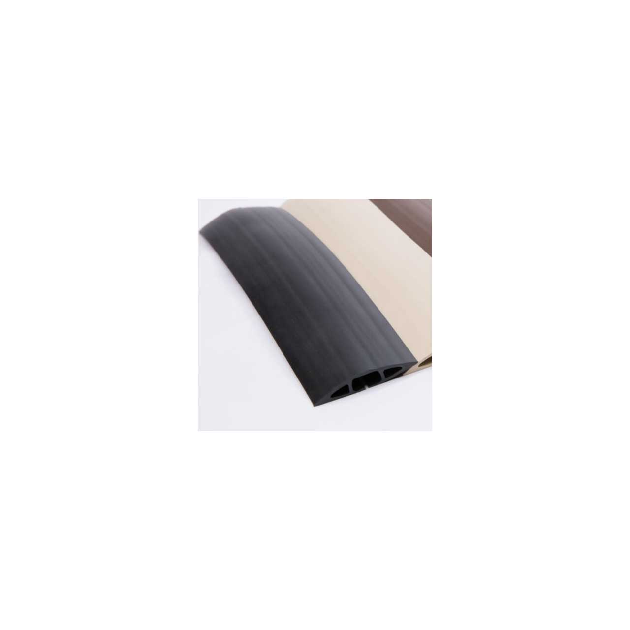 Flexiduct CC-21 1/2 Inch Cable Protector - Cord Cover - Black