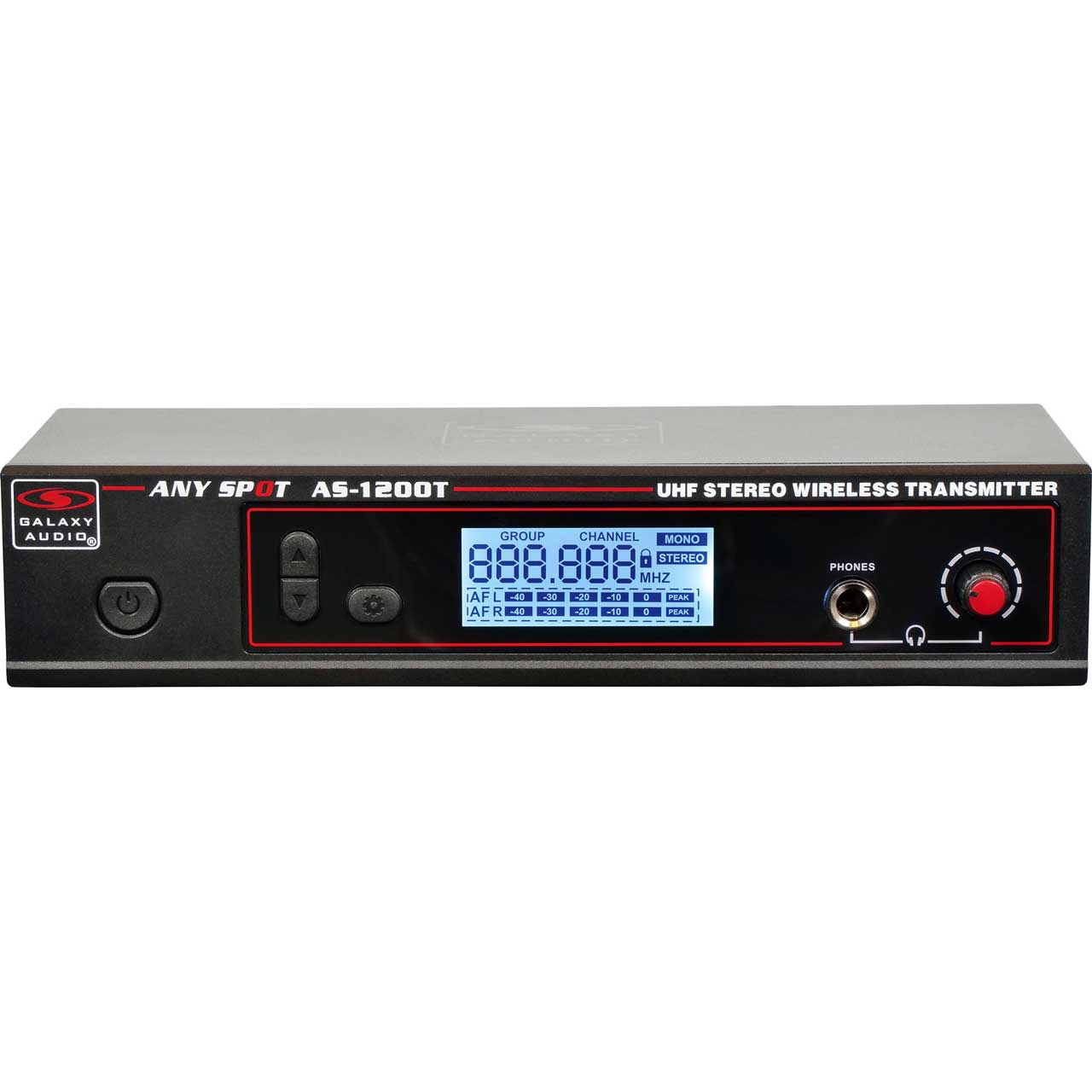 Galaxy Audio AS-1200TD 210 Channel Stereo Wireless Personal In-Ear Monitor Transmitter - 584-607 MHz GXY-AS-1200TD