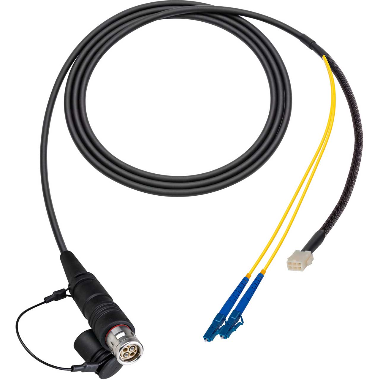 Camplex HF-PUWLC8-BO LEMO PUW to Duplex LC & 6-Pin RG Fiber Breakout - Thumbnail 3