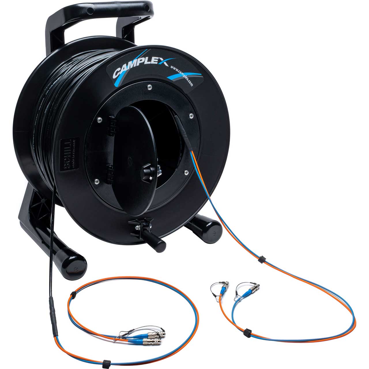Camplex HF-TR02ST Premium 2-Channel ST Single Mode Tactical Fiber Optic ...