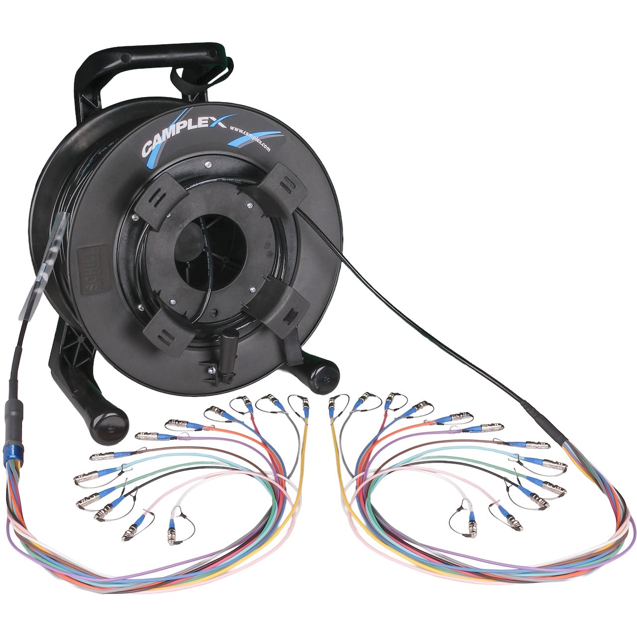Camplex HF-TR12ST Premium 12-Channel ST Single Mode Tactical Fiber ...