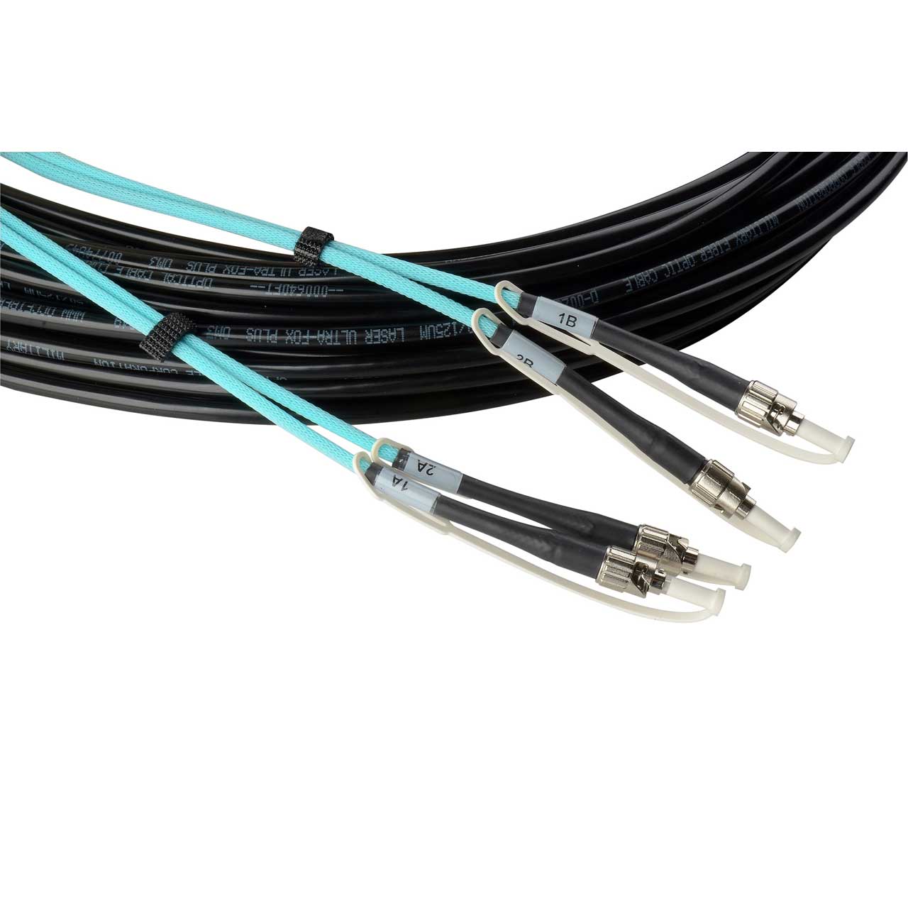 Camplex HF-TS02STM3 Premium 2-Channel ST OM3 Multimode Tactical Fiber ...