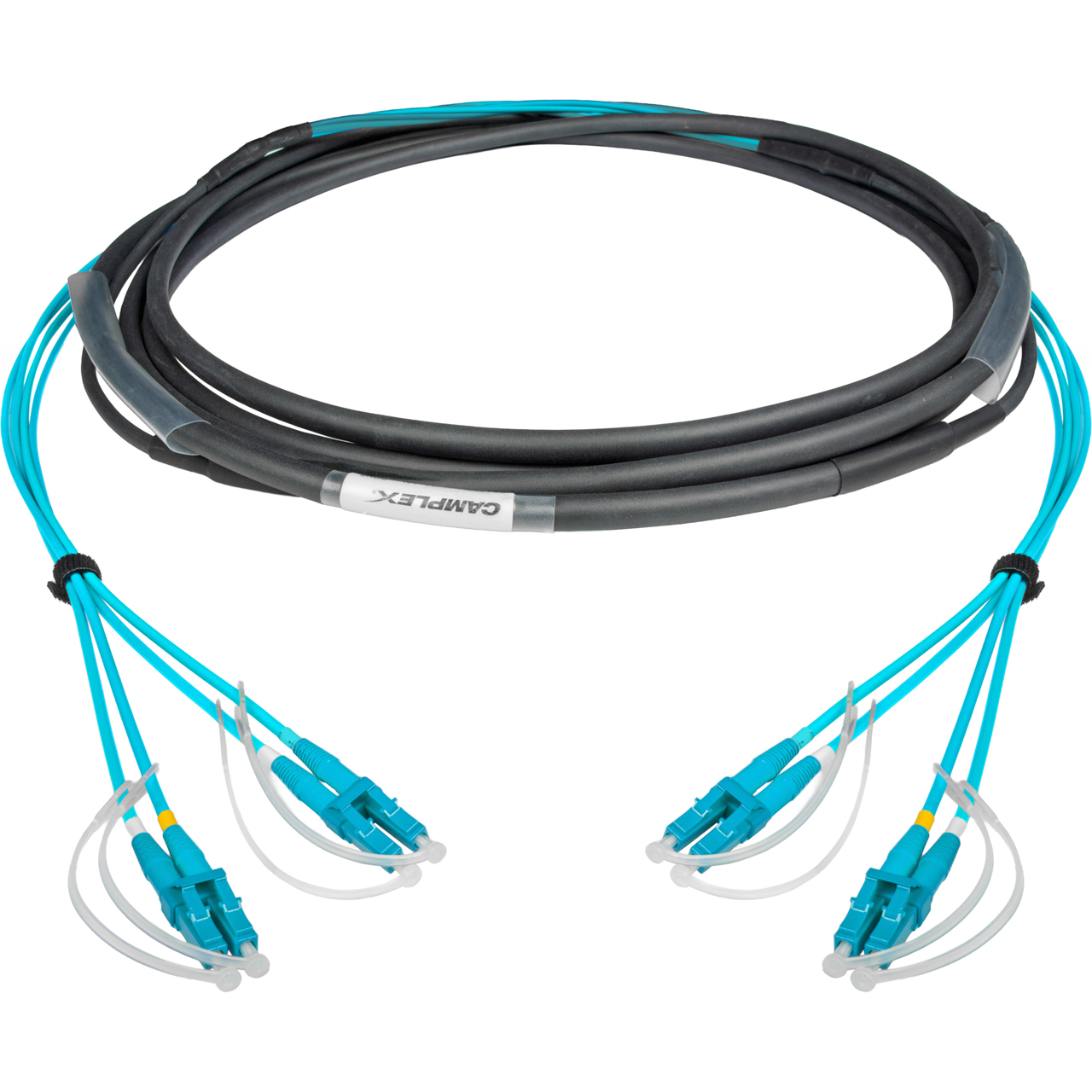 Camplex HF-TSX04LCM 4-Channel Duplex LC XTREME Tactical OM3 Multimode ...