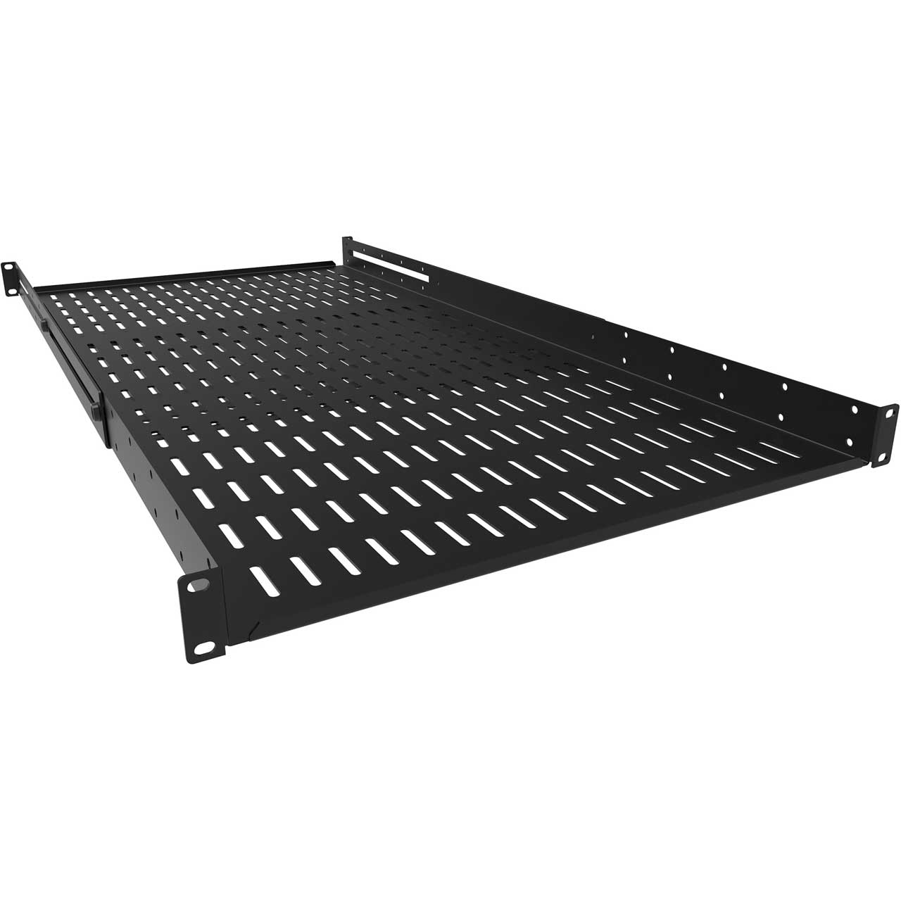 Hammond ADSV2536BK 1RU Adjustable Vent Shelf - 25-36 Inch Depth ADSV2536BK