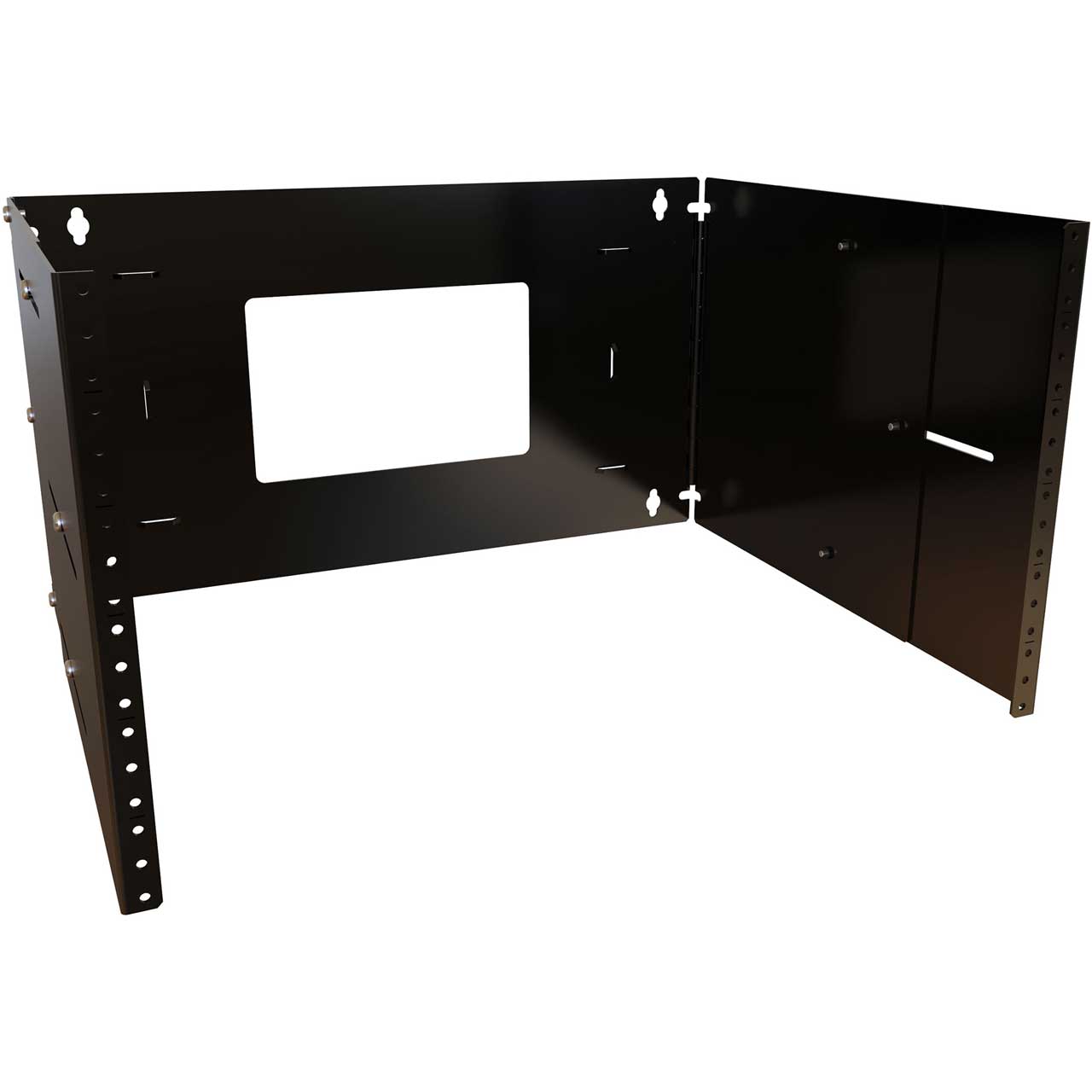 Hammond APB19010BK1 6RU Adjustable Depth Wall Rack APB19010BK1