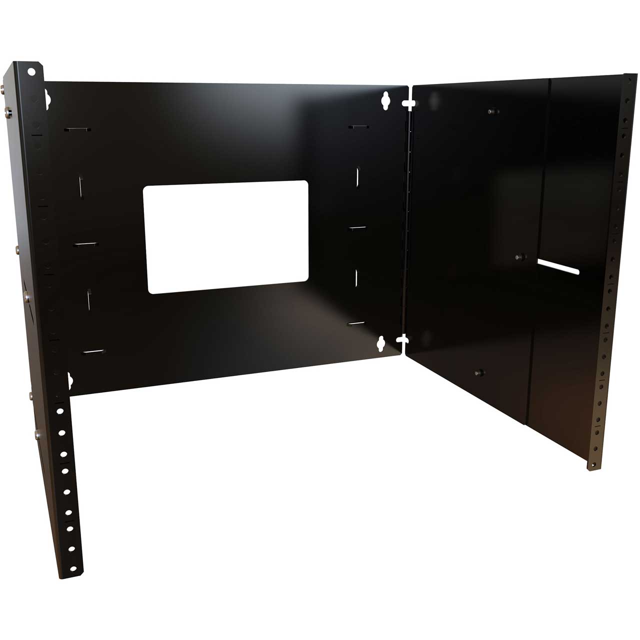 Hammond APB19014BK1 8RU Adjustable Depth Wall Rack APB19014BK1