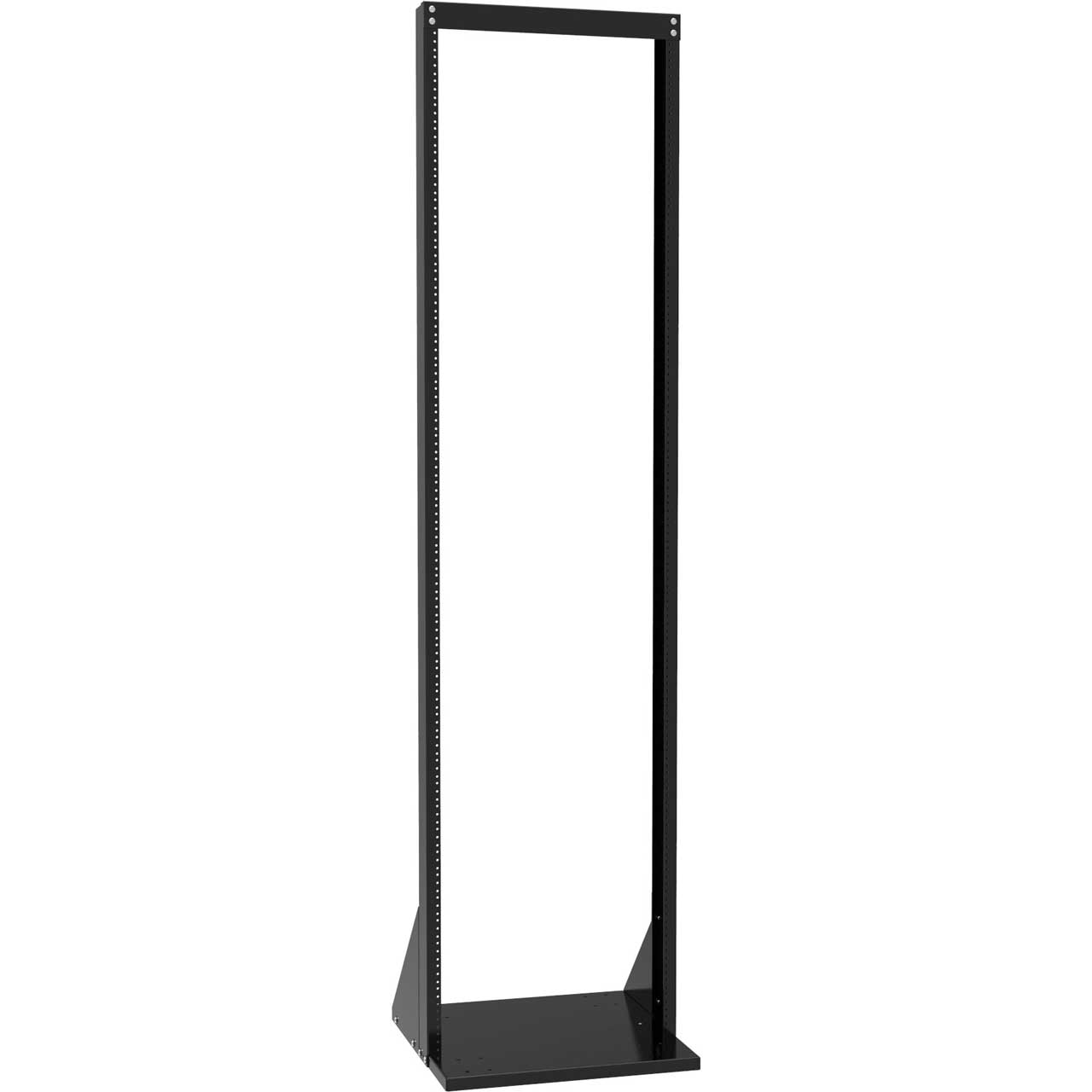 Hammond DNRR1977LDK 44RU 19 Inch Open Frame Rack - 10-32 Double-tapped 2-post - 80 Inch Overall Height - Knockdown DNRR1977LDK