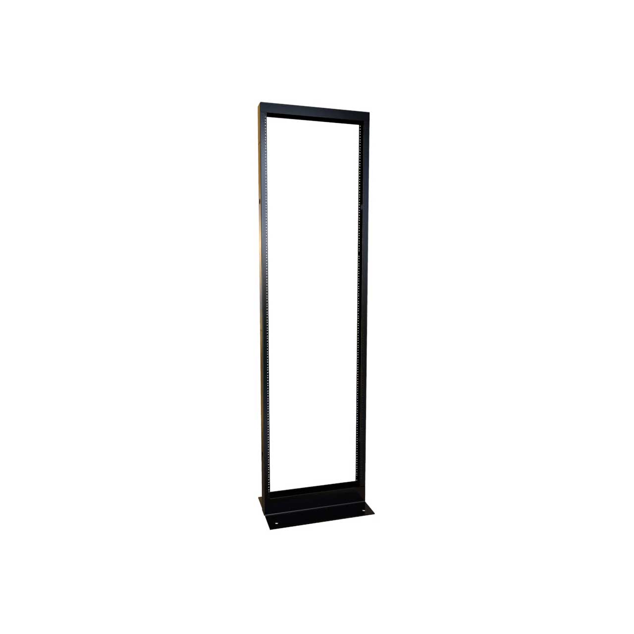 Hammond DNRR2384HDWB 48RU 23 Inch 12-24 2-Post Open Frame Rack DNRR2384HDWB