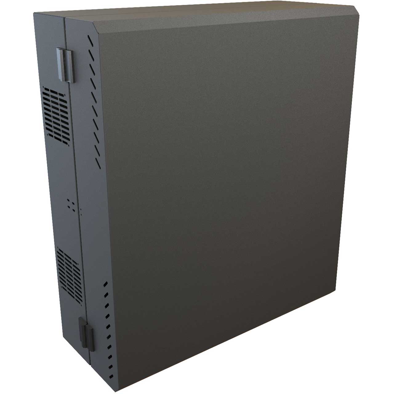 Hammond HLP4U31BK 4RU 31 Inch Height Low Profile Wall Mount Cabinet HMND-HLP4U31BK