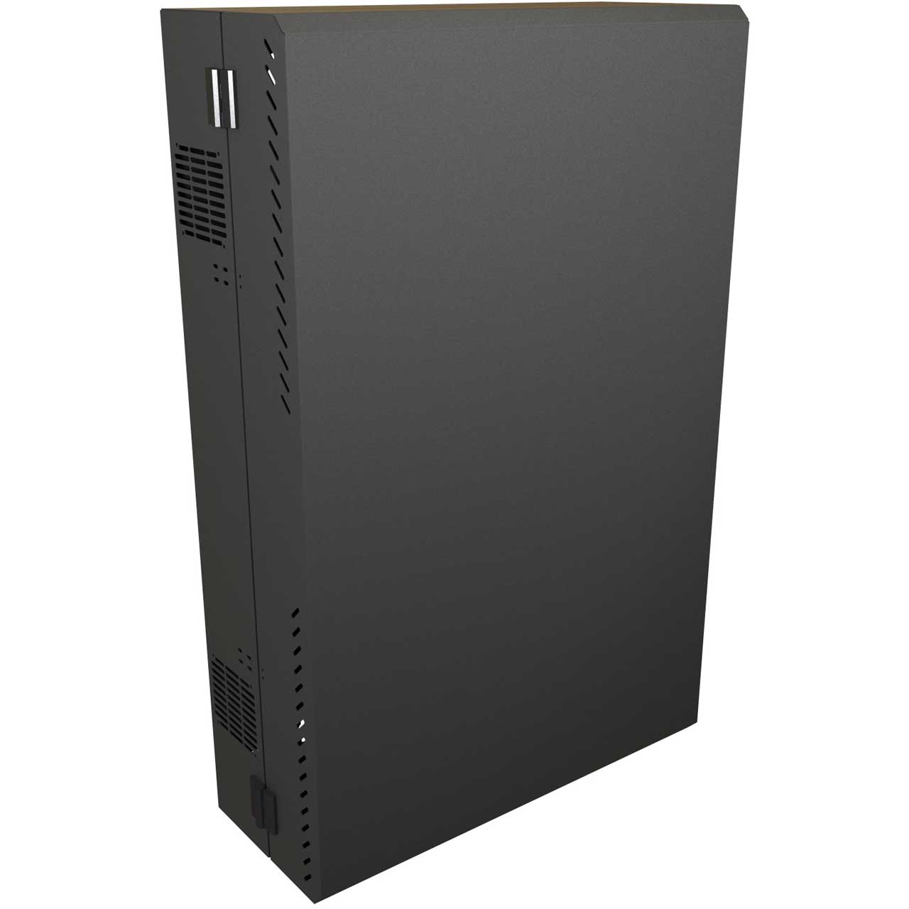 Hammond HLP4U43BK 4RU 43 Inch Height Low Profile Wall Mount Cabinet HLP4U43BK