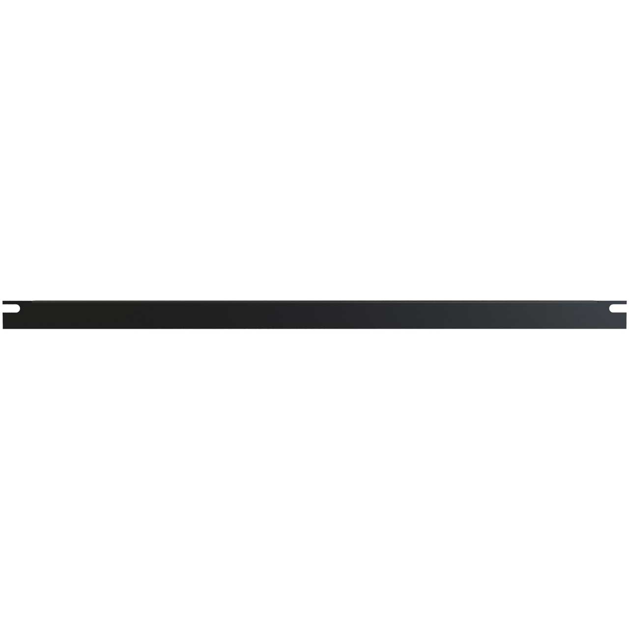Hammond PBFS19000BK 1/2RU Formed Steel Rack Panel - Matte Black HMND-PBFS19000BK