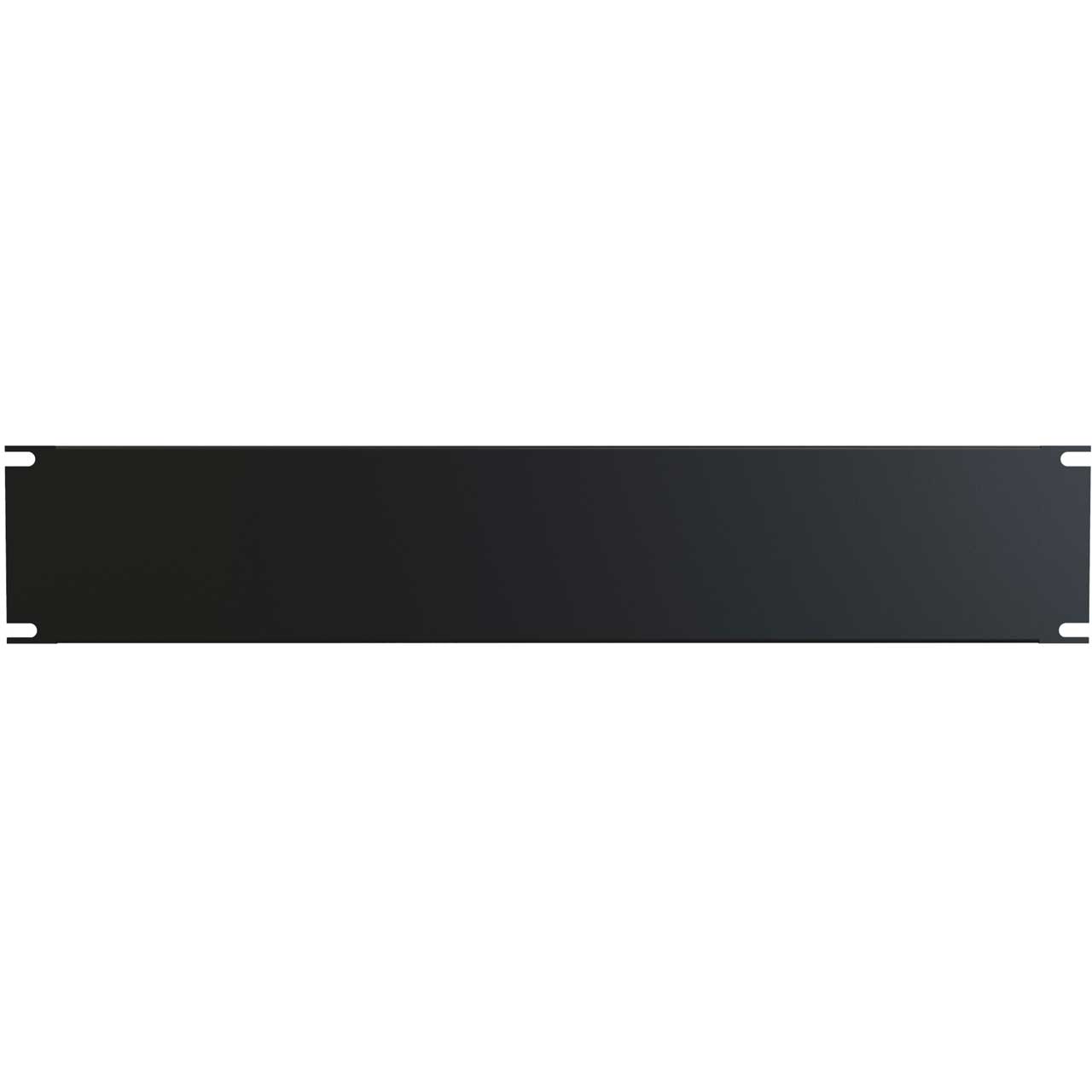 Hammond PBFS19003BK 2RU Formed Steel Rack Panel - Matte Black PBFS19003BK
