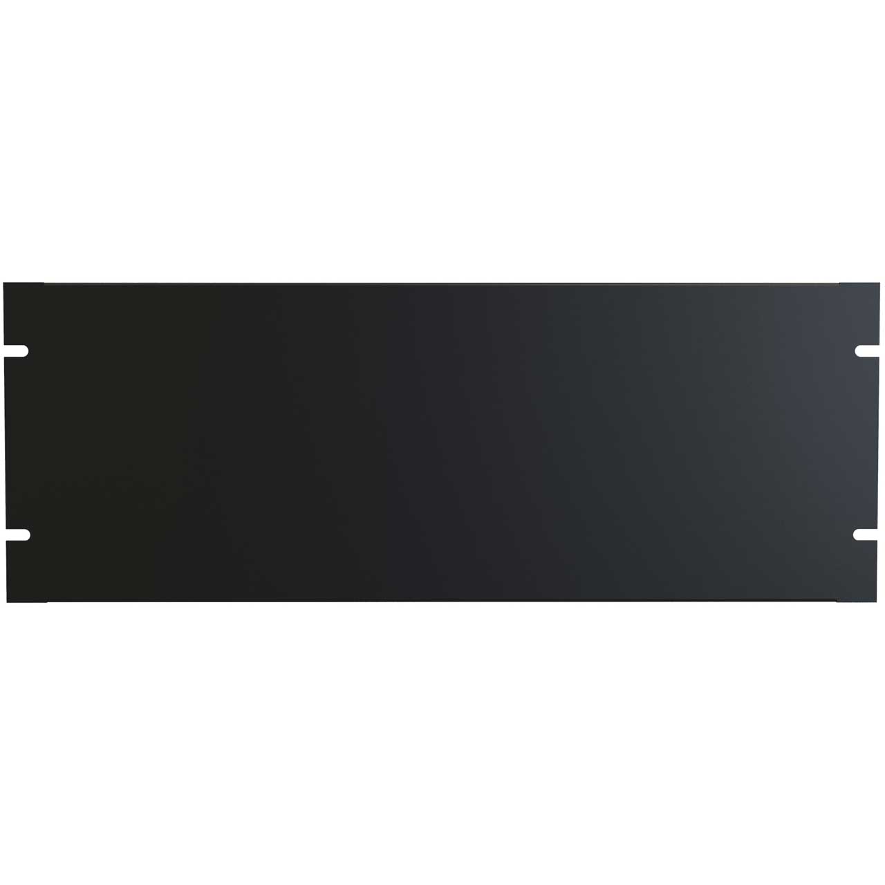 Hammond PBFS19007BK 4RU Formed Steel Rack Panel - Matte Black PBFS19007BK