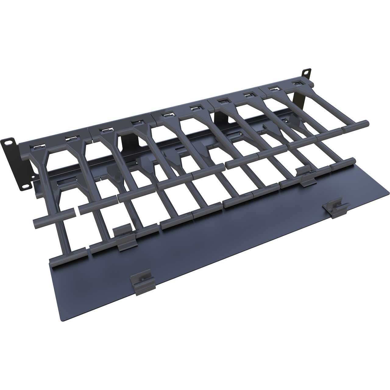 Hammond RB-HFMD2 2RU Finger Manager with Door RB-HFMD2