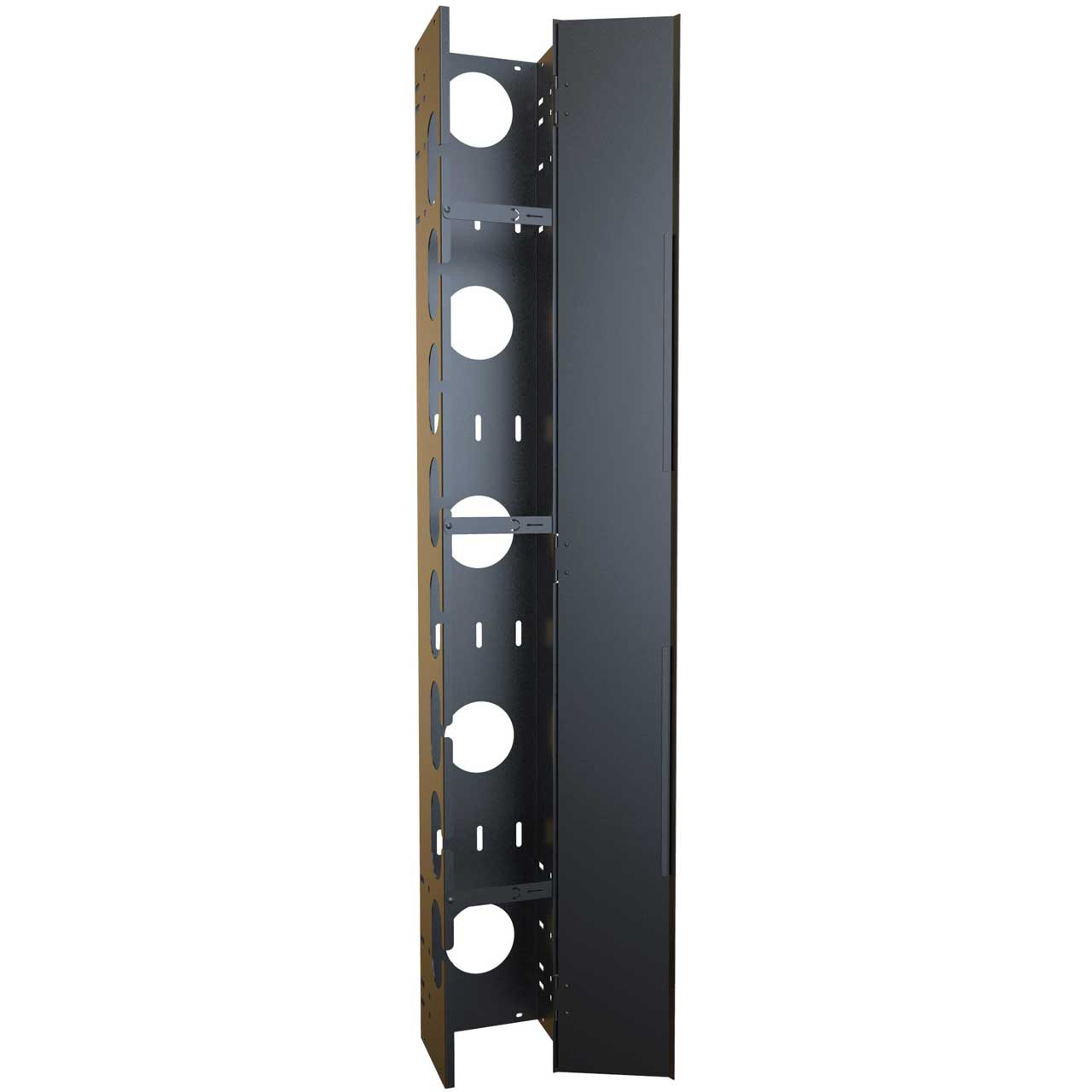 Hammond RB-VCM24 24RU 6W 5D Vertical Rack Manager with Door HMND-RB-VCM24