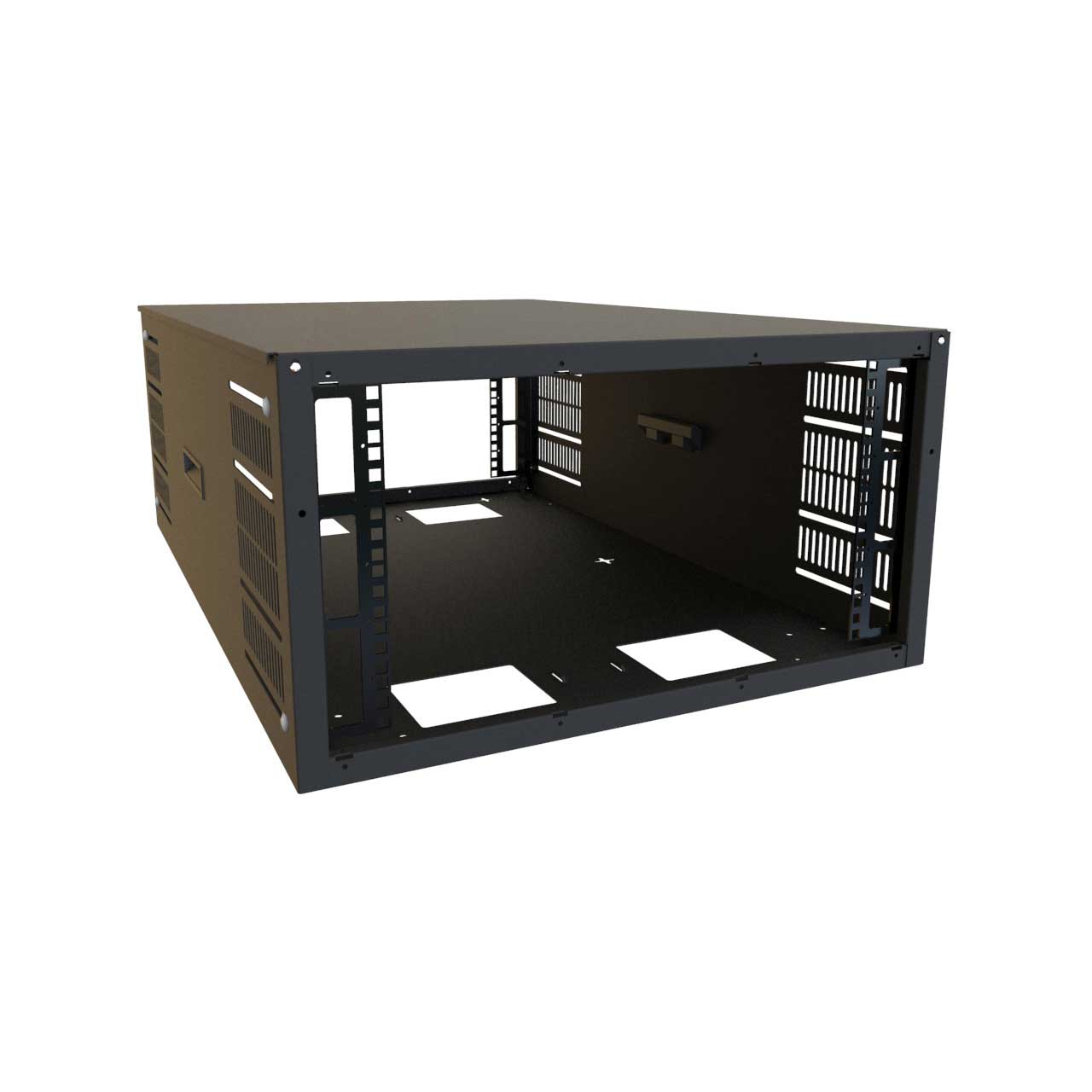 Hammond SDC246U36BK 6RU 24 Inch Width 36D Multi-use Cabinet SDC246U36BK