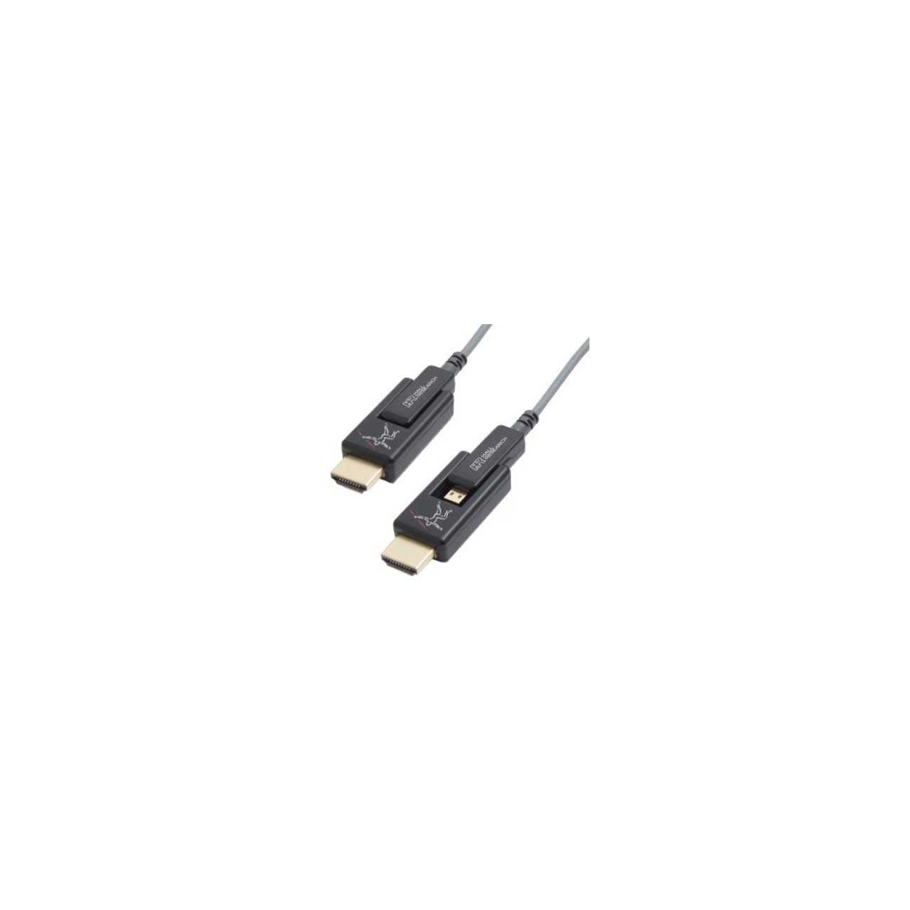 dart TRUE Gemme Hall Technologies CHD-JAV4K-DE10 4K Javelin Plenum Optical HDMI Cable with  Detachable Ends - 32 Foot/10 Meter