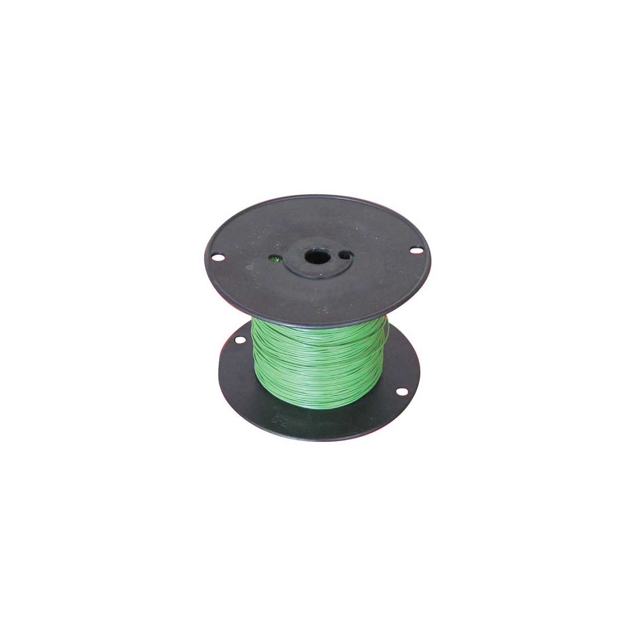 NTE Electronics 18 AWG 300V Stranded Hook-Up Wire 100 Foot Spool Green