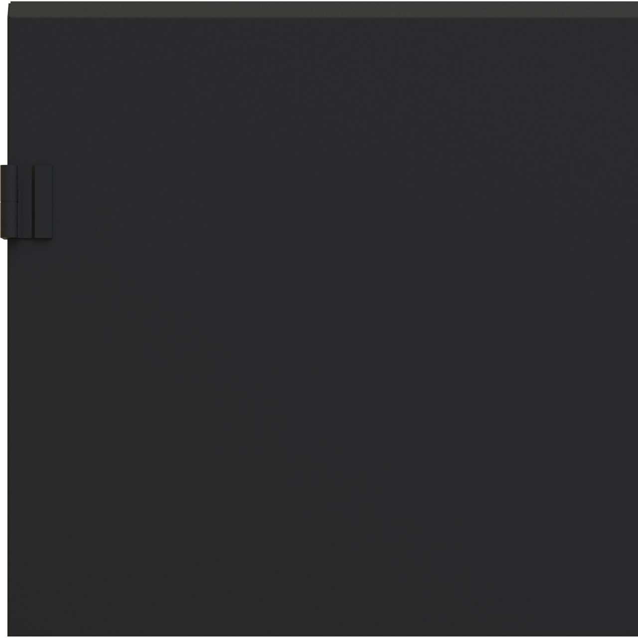 Hammond HWCSD2427UBK 27RU 24 Inch Width Solid Door for HWC Series HWCSD2427UBK