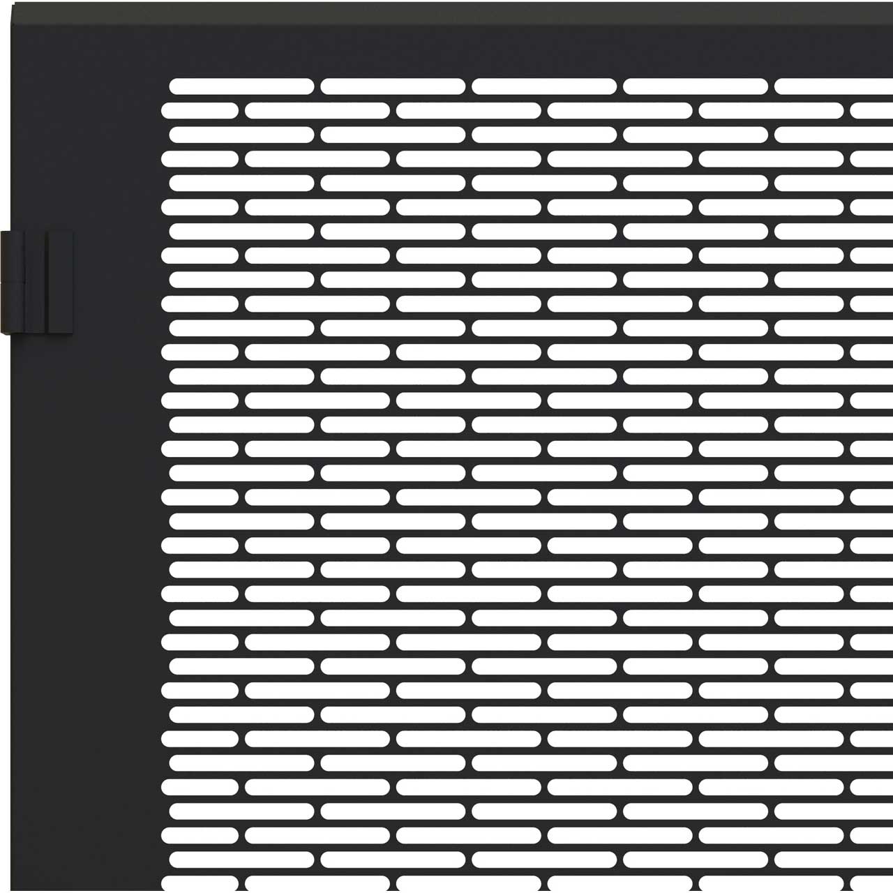 Hammond HWCVD2427UBK 27RU 24 Inch Width 64% Vented Door for HWC Series HWCVD2427UBK