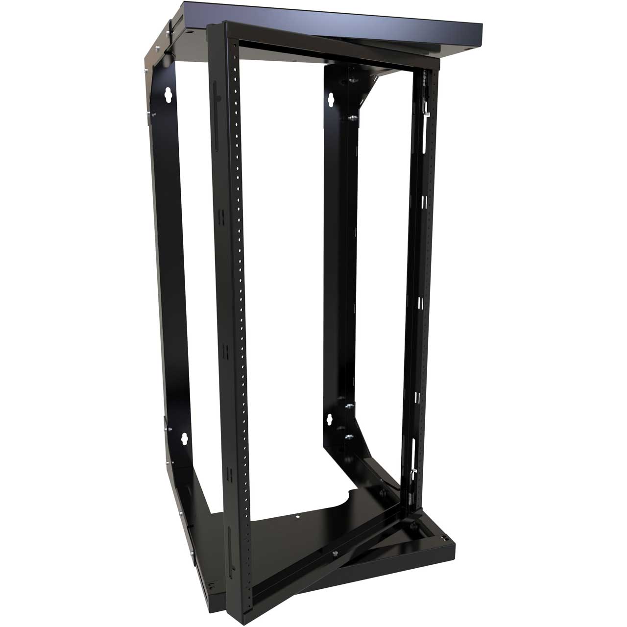 Hammond HWMR1920UBK 20RU Pivot Adjustable Depth Wall Rack HWMR1920UBK