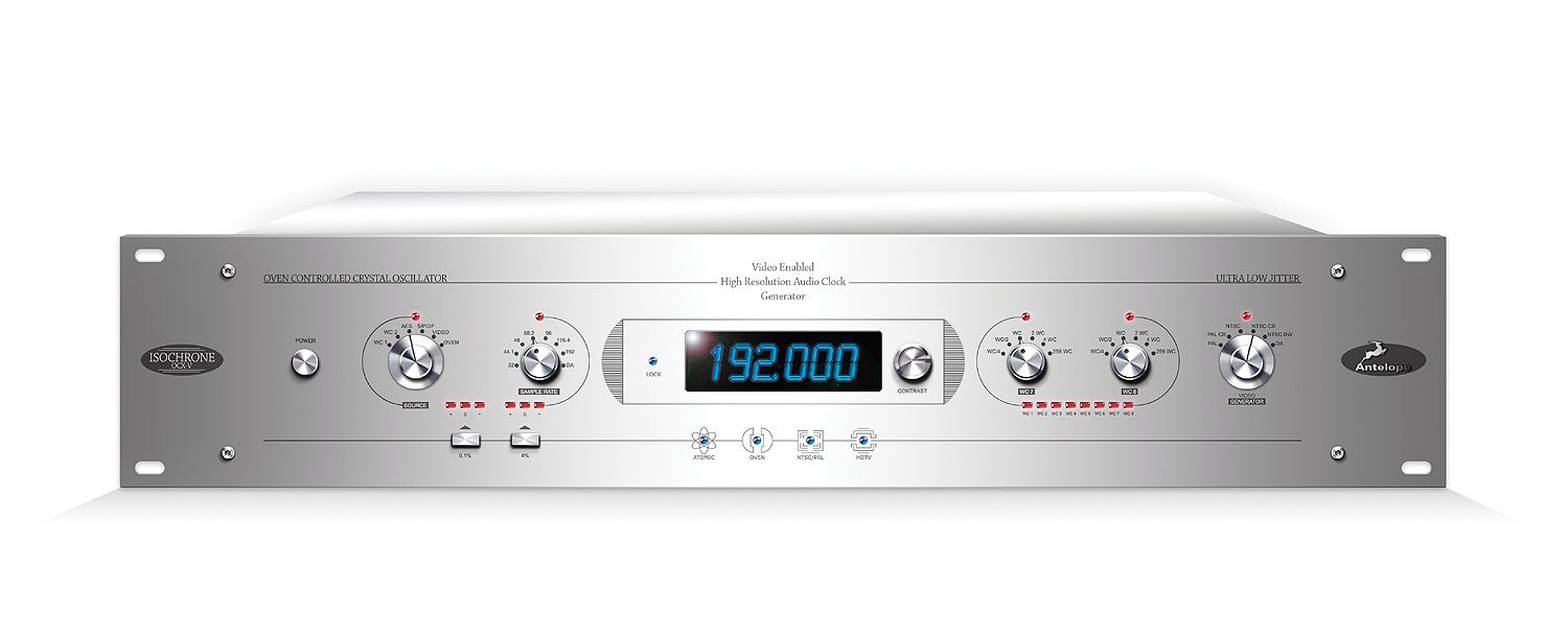 Antelope Isochrone OCXV Video Enabled Audio Master Clock