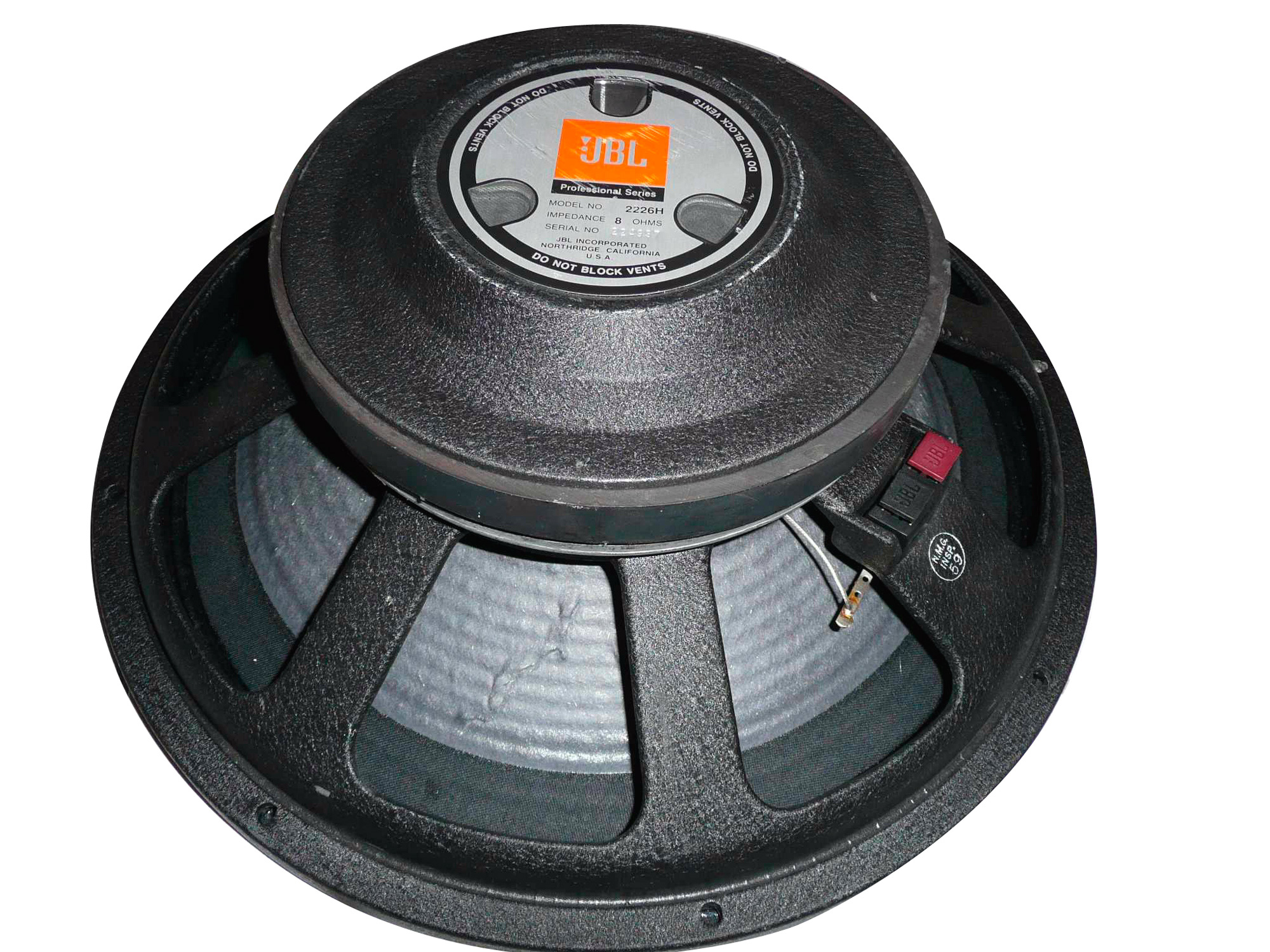 JBL 2226H 380mm (15 in) Low Frequency Transducer 8 Ohms