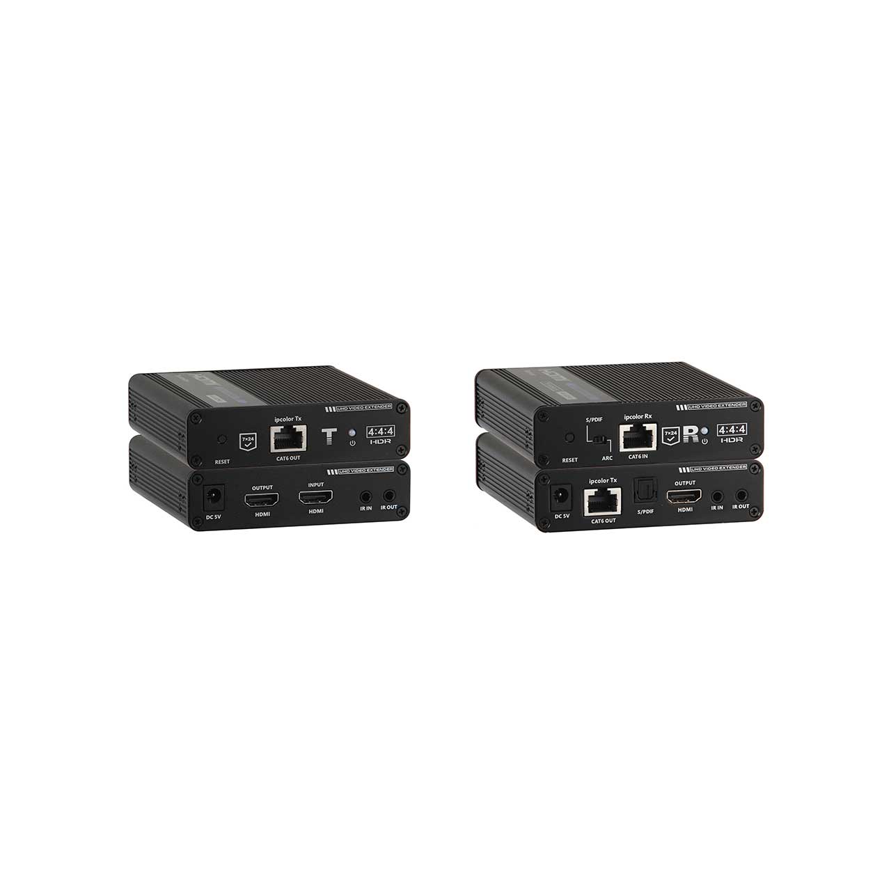 KanexPro EXT-HDMICAS70M 4K60Hz HDMI Cascading Extender Kit over Cat6 - up  to 230 Feet/70M