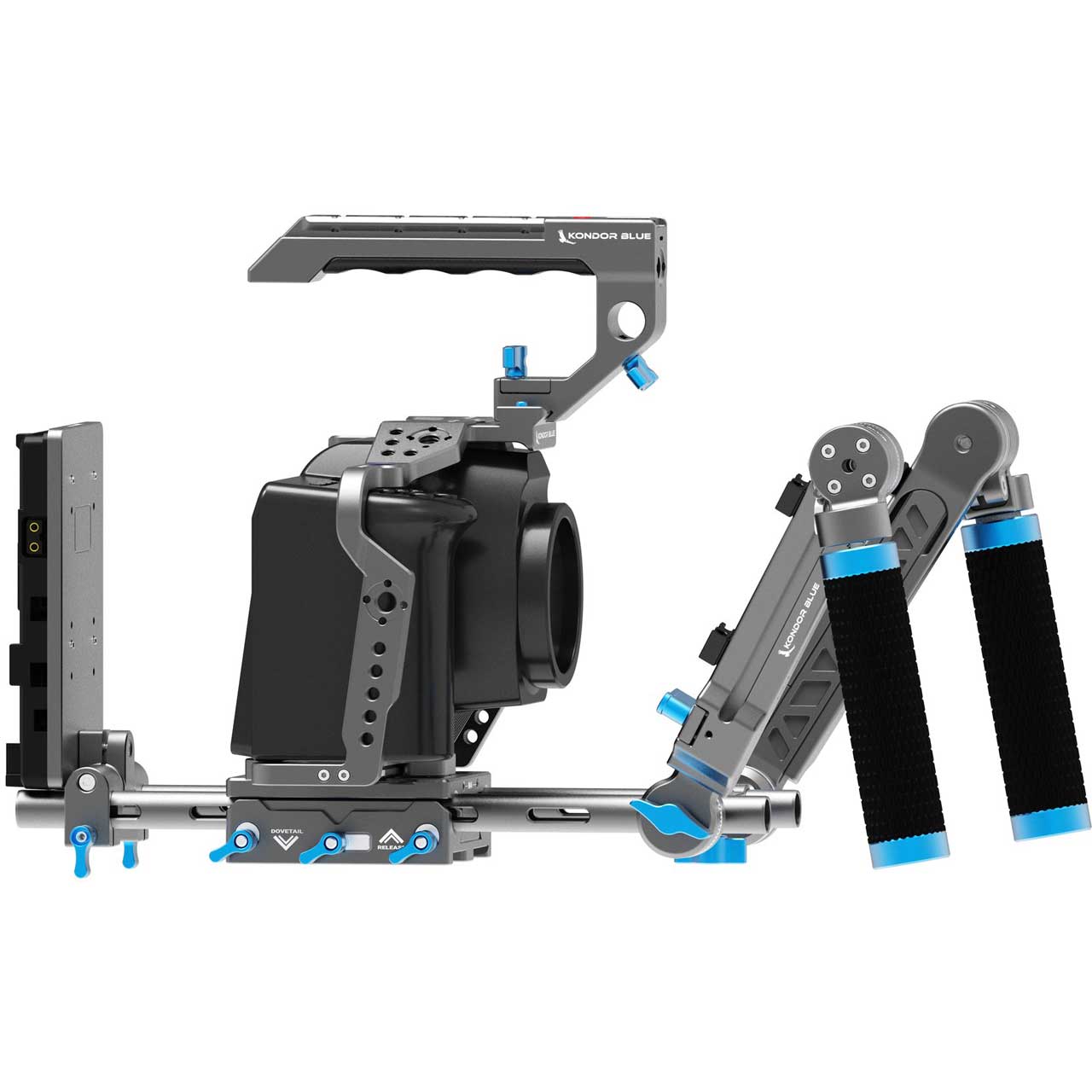 Kondor Blue KB BMPCC6KP Urig Blackmagic Pocket 6K Pro Ultimate Rig 