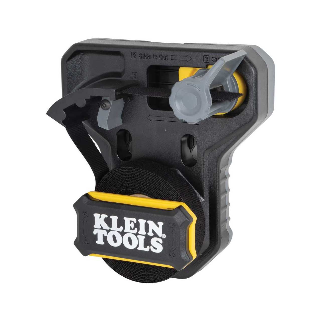 Klein Tools 450-900 Hook and Loop Tape Dispenser for Versatile Cable Ties and Custom Lengths 450-900